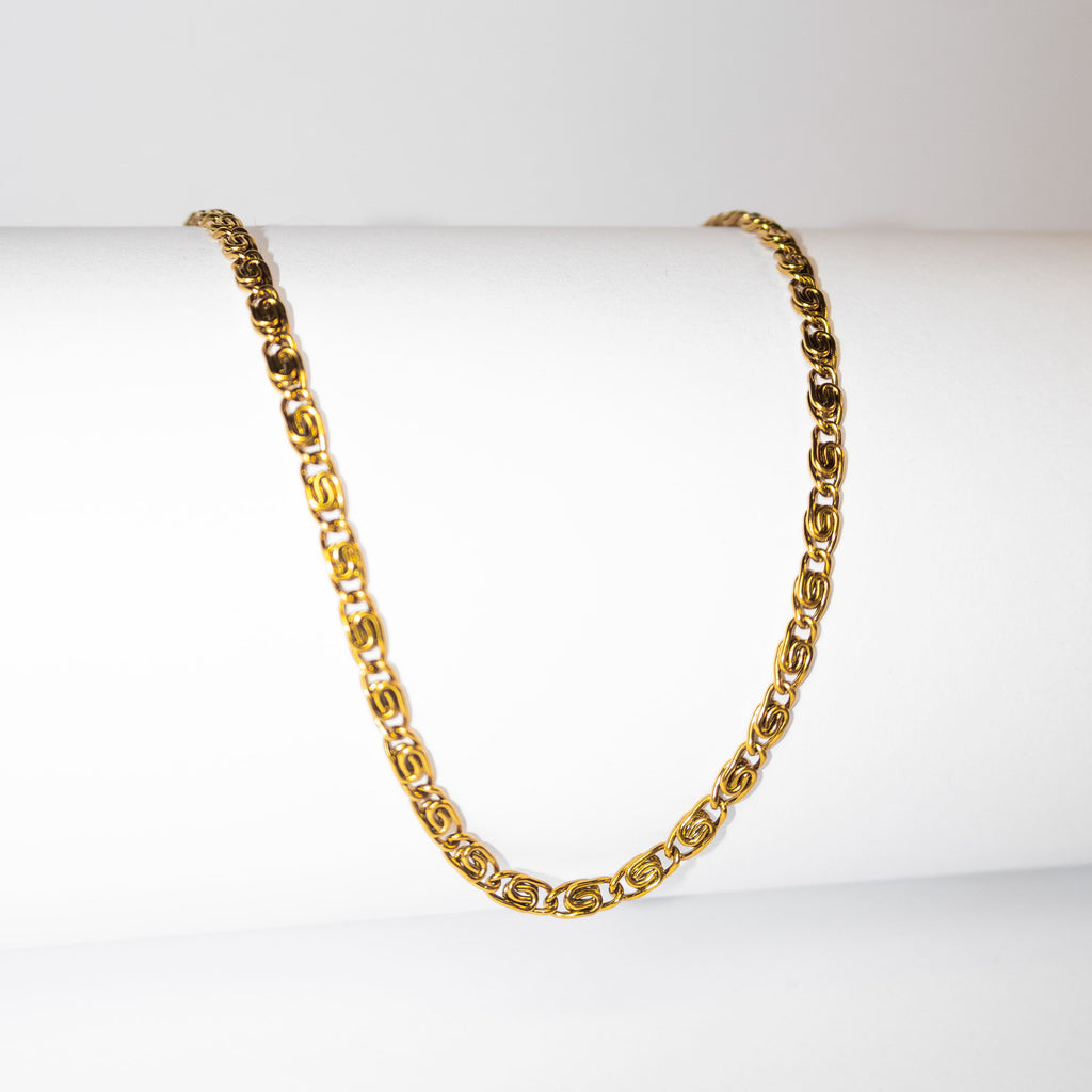 Chunky Rope Link Necklace