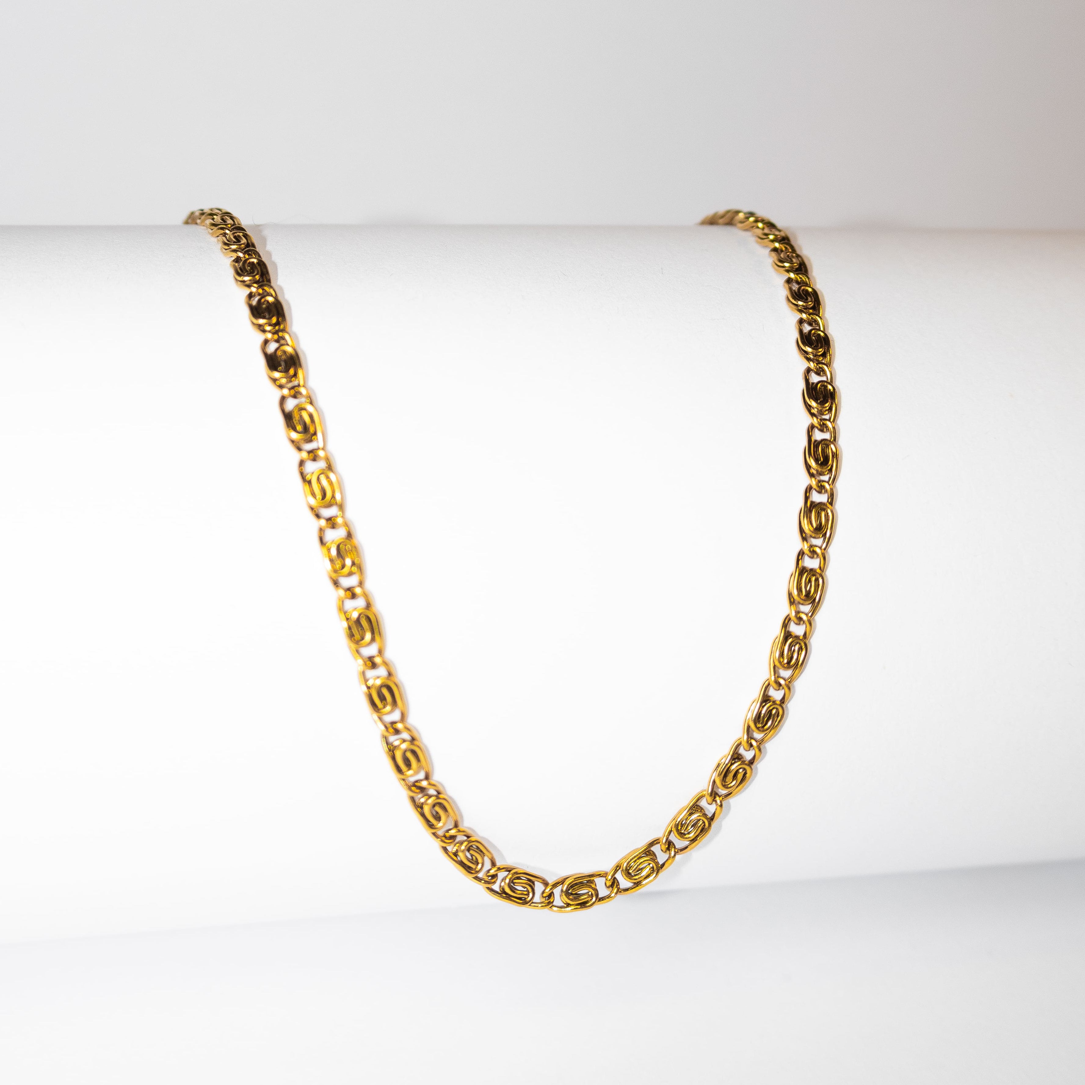 Chunky Rope Link Necklace