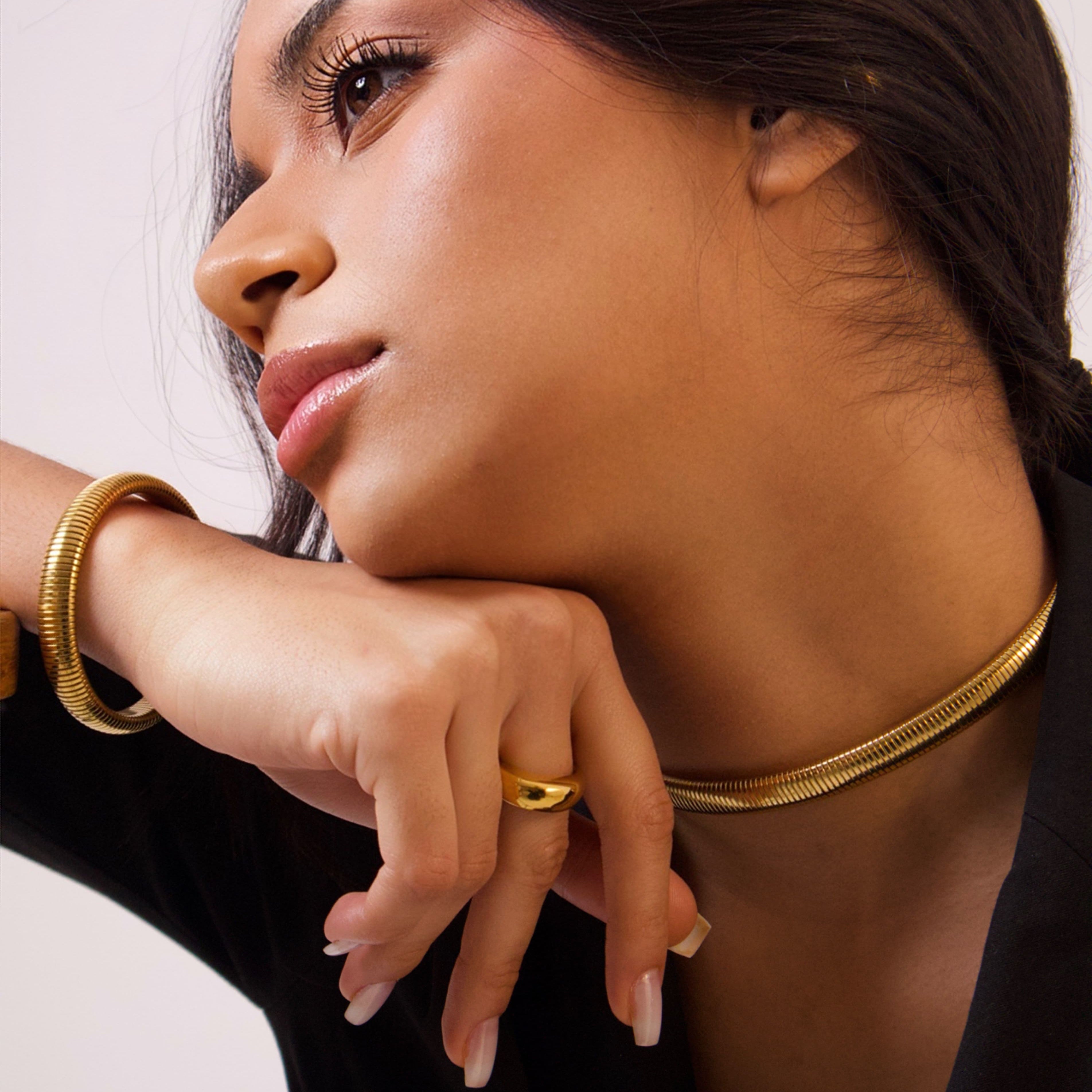 Stackable Gold Bracelet